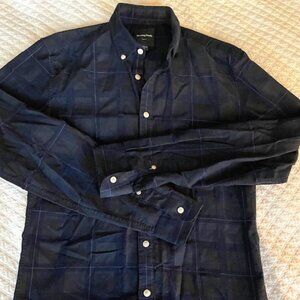 Barney Cools Plaid Corduroy Cabin Shirt